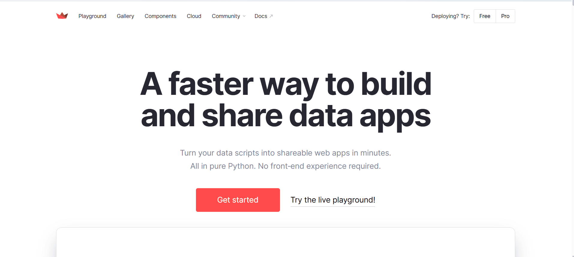 Introduction to Streamlit